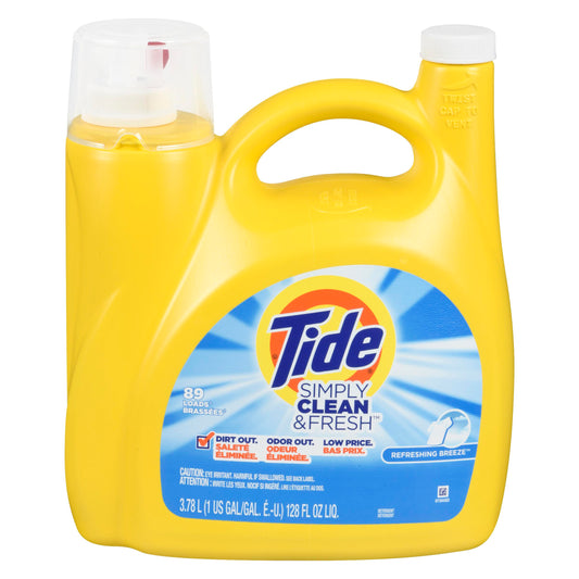 TIDE - SIMPLY CLEAN AND FRESH REFRESHING 3.78 L