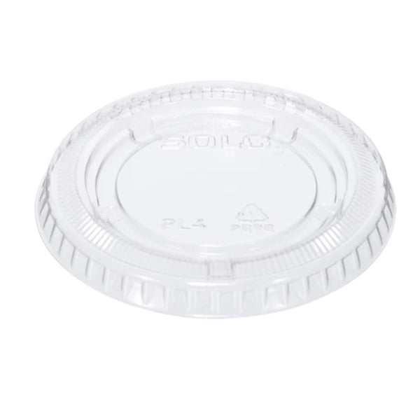 DART - CLEAR PLASTIC LID 3.25-5.5 PORTION CUPS 125EA