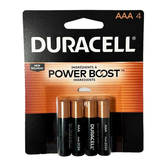DURACELL - COPPERTOP AAA 4EA