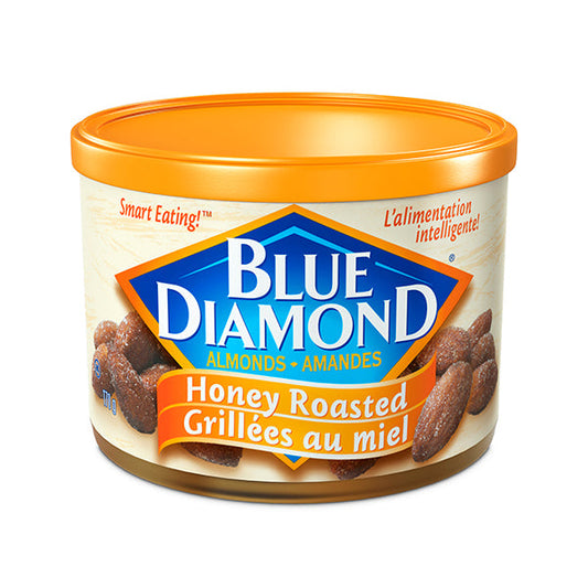BLUE DIAMOND - DIAMONDS ALMONDS HONEY ROASTED 170GR