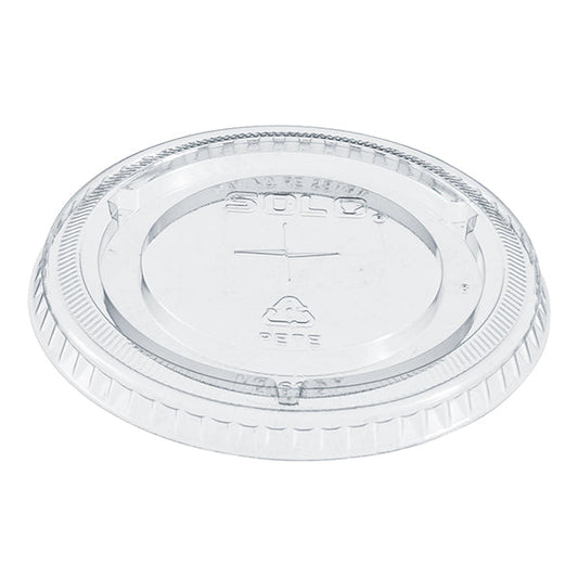 DART - 695TS TRANS STRAW XSLOT LID 14OZ 100EA