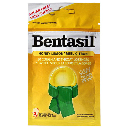 BENTASIL - LOZENGES HONEY LEMON 38GR