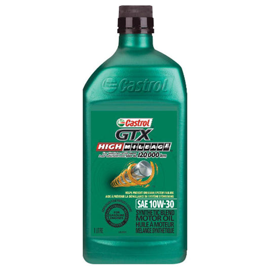CASTROL GTX - HIGH MILEAGE MOTOR OIL SAE 10W-30 1LT