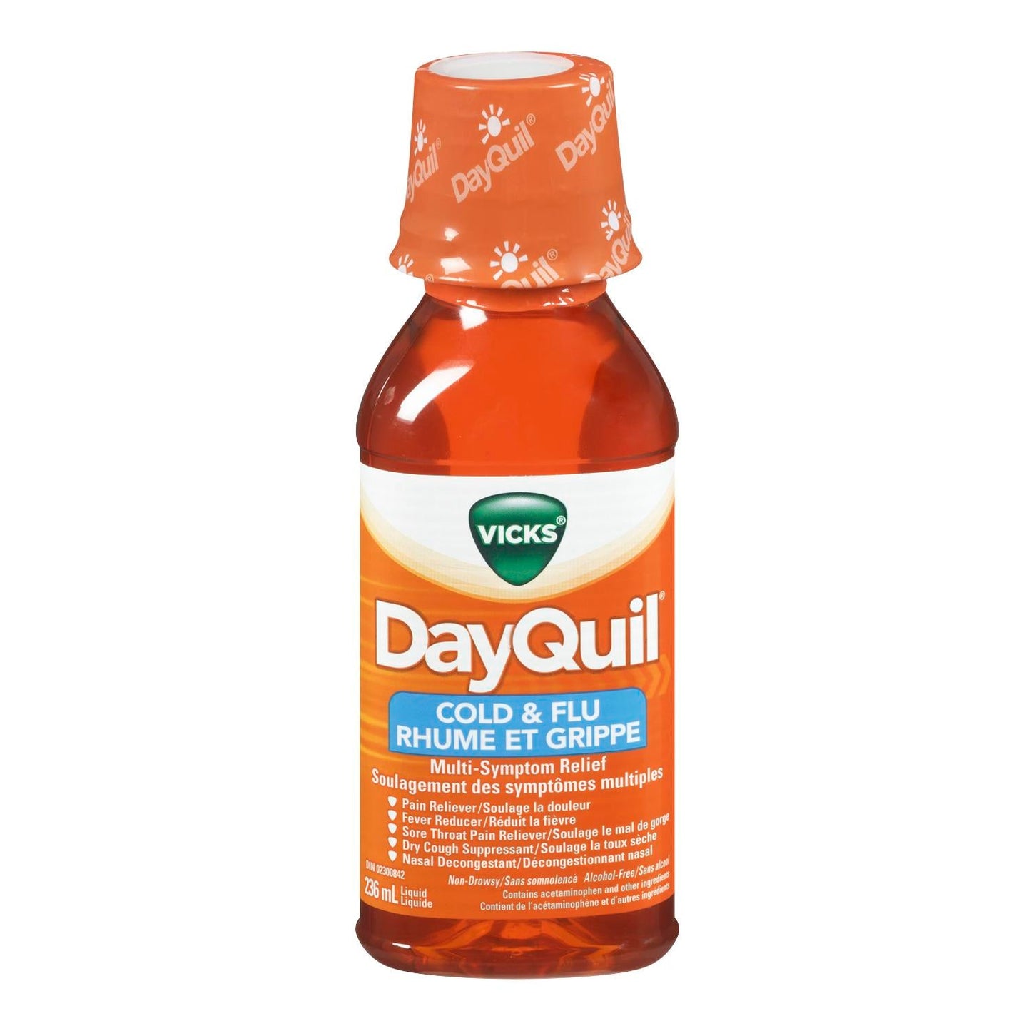 VICKS - DAYQUIL COLD FLU LIQUID 236 ML