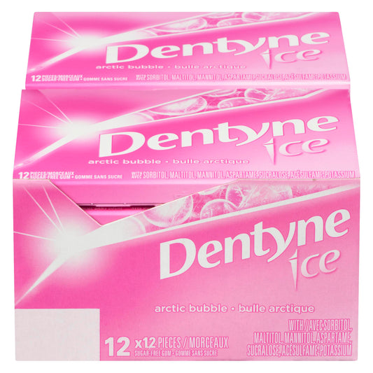 DENTYNE - ICE ARTIC BUBBLE 12x12 PC