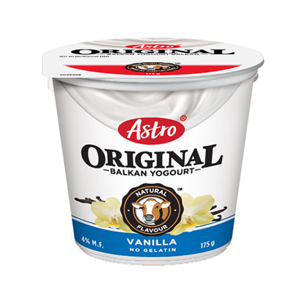 ASTRO - ORIGINAL VANILLA YOGOURT 175GR