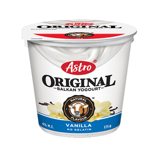 ASTRO - ORIGINAL VANILLA YOGOURT 175GR