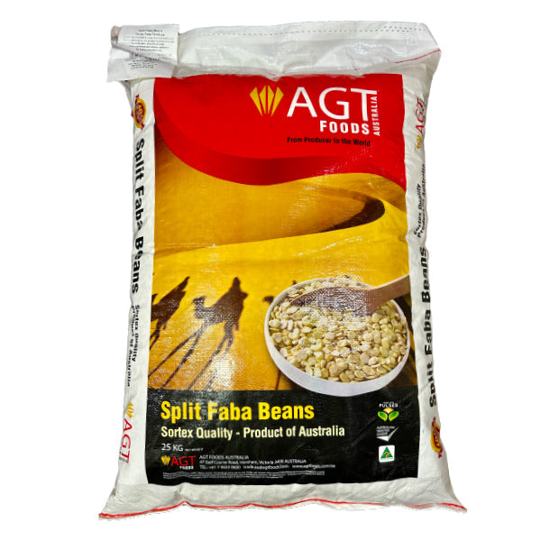 CLIC - SMALL SPLIT FAVA BEANS 25KG