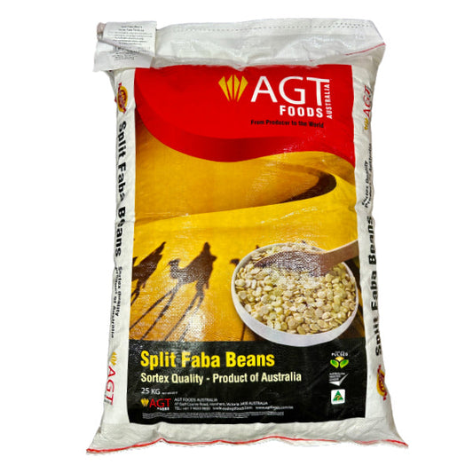 CLIC - SMALL SPLIT FAVA BEANS 25KG
