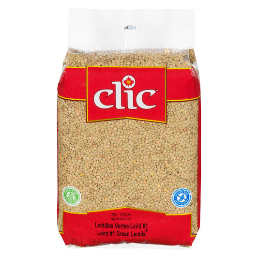 CLIC - LAIRD#1 GREEN LENTILS 5KG