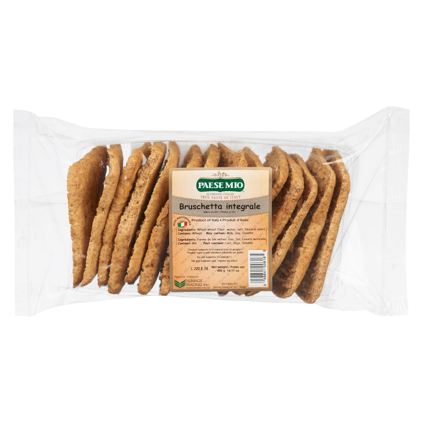 PAESE MIO - COLACCHIO SFOGLIA TOASTS 300GR