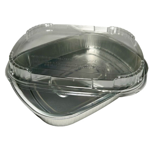 TITAN - 72oz SILVER ENTREE CONTAINER WITH LID 50EA