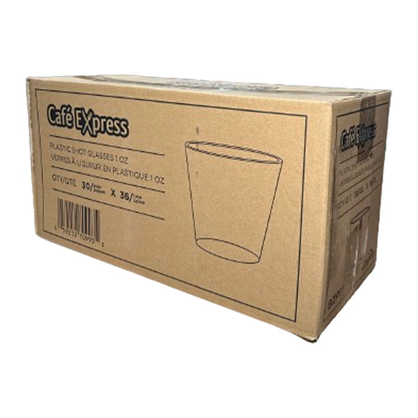 CAFE EXPRESS - 1OZ PLASTIC SHOOTER CUPS 30EA