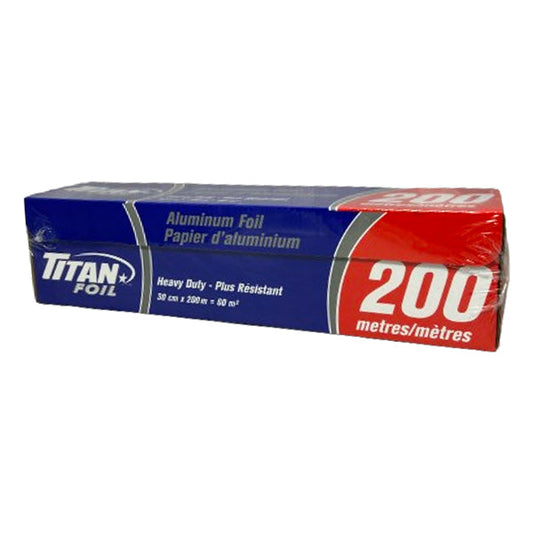 TITAN - ALUMINUM FOIL ROLLS 30cmx200m 1EA