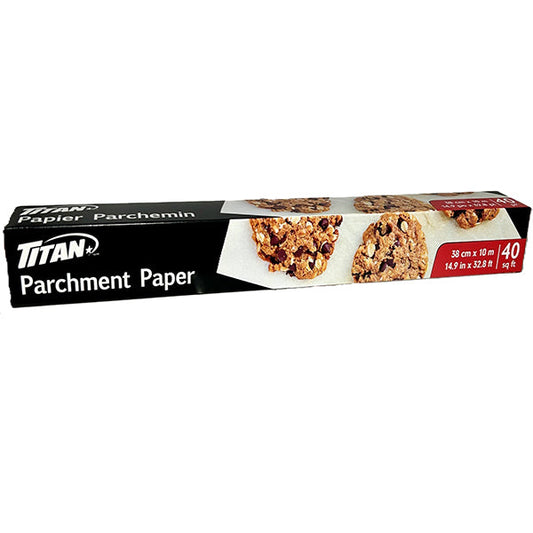 TITAN - PARCHMENT PAPER 38CMX10M EA