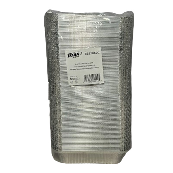 TITAN - FOIL 2LB OBLONG CONTAINERS 125EA