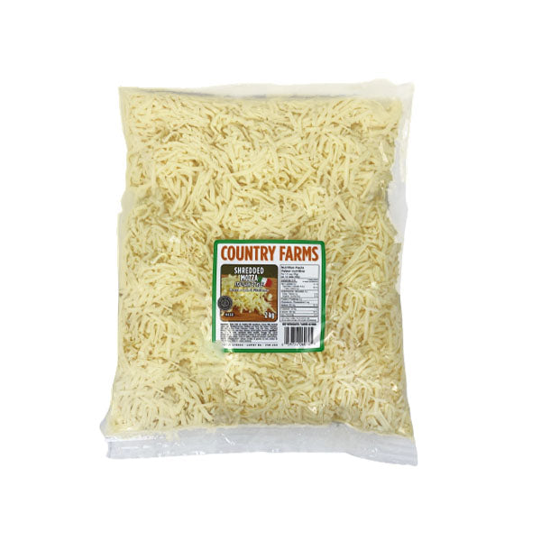COUNTRY FARMS - SHREDDED MOZZA ITALIAN STYLE 2KG