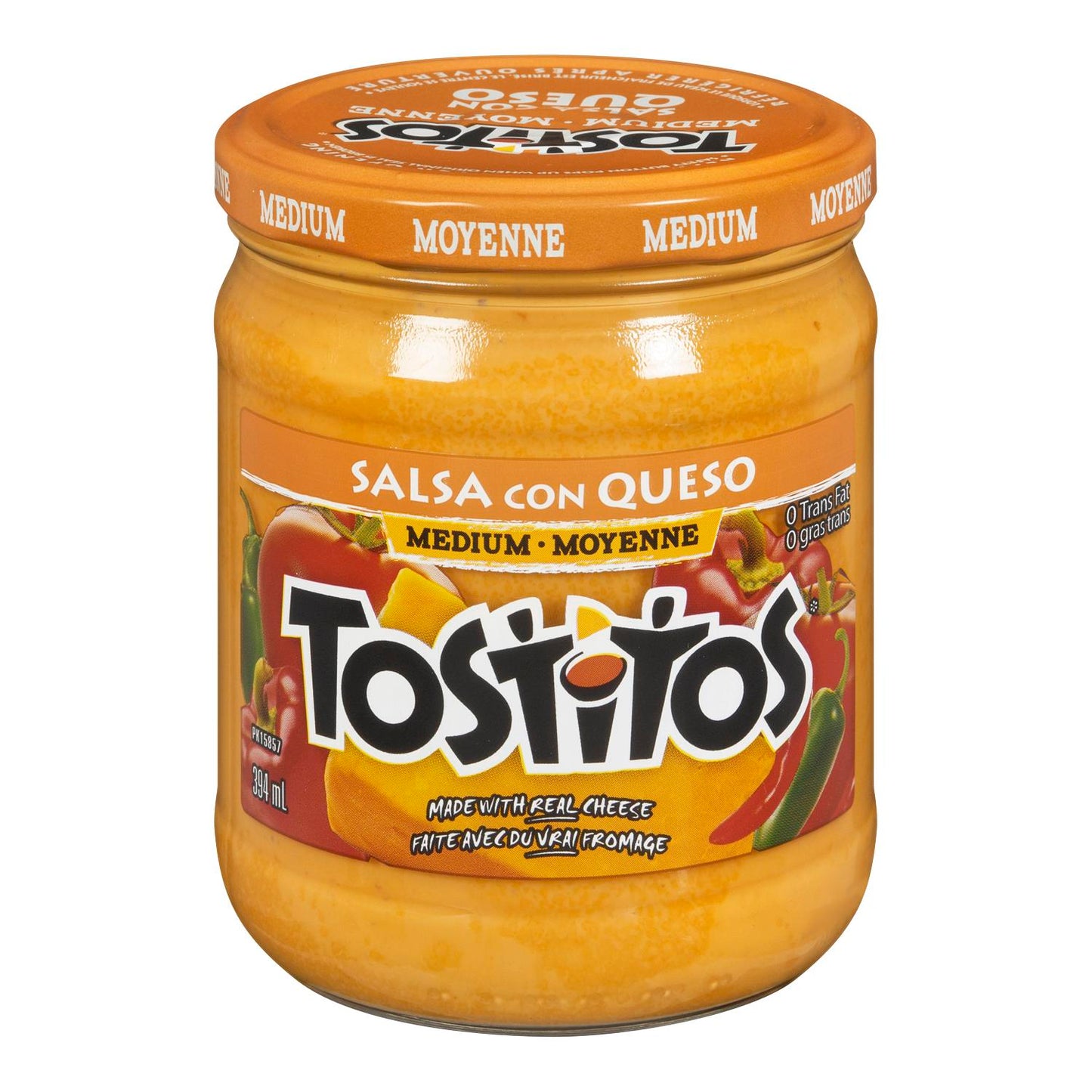 TOSTITOS - SALSA CON QUESO 394ML