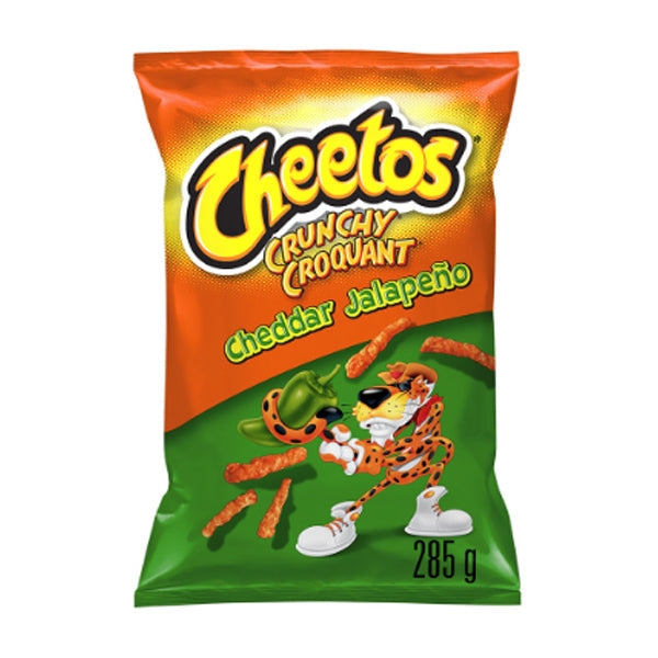 CHEETOS - CHEDDAR JALAPENO CRUNCHY 285GR