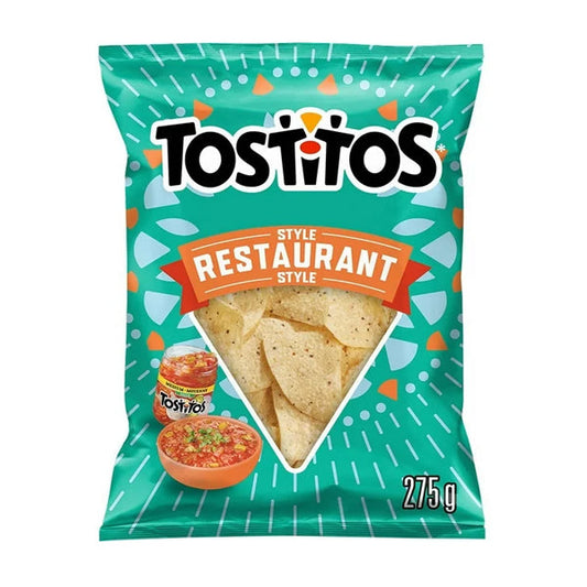 TOSTITOS - RESTAURANT STYLE TORTILLA CHIPS 275GR