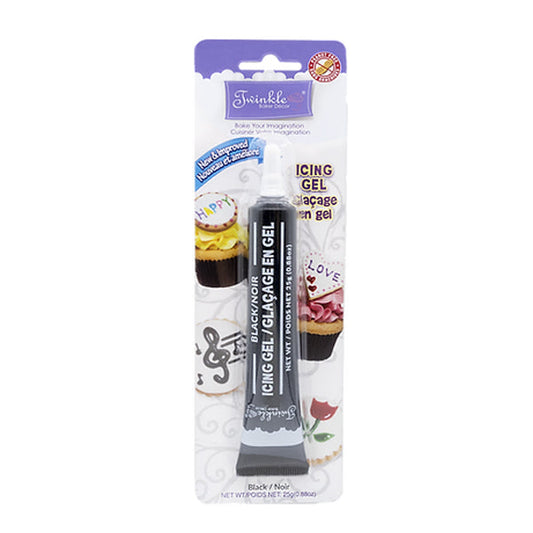 TWINKLE - ICING GEL BLACK 25GR