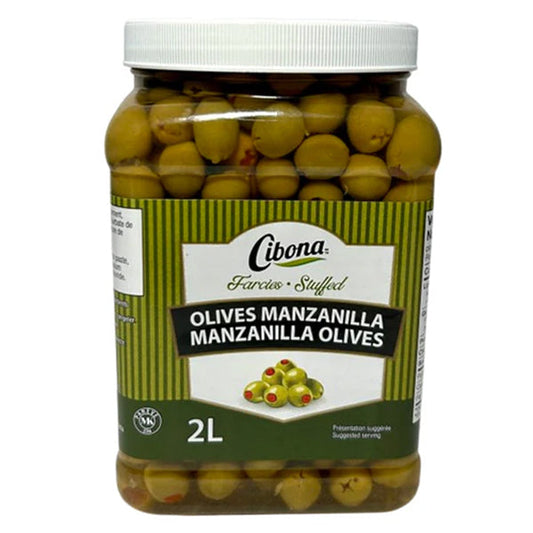 CIBONA - STUFFED MANZANILLA OLIVES 2LT