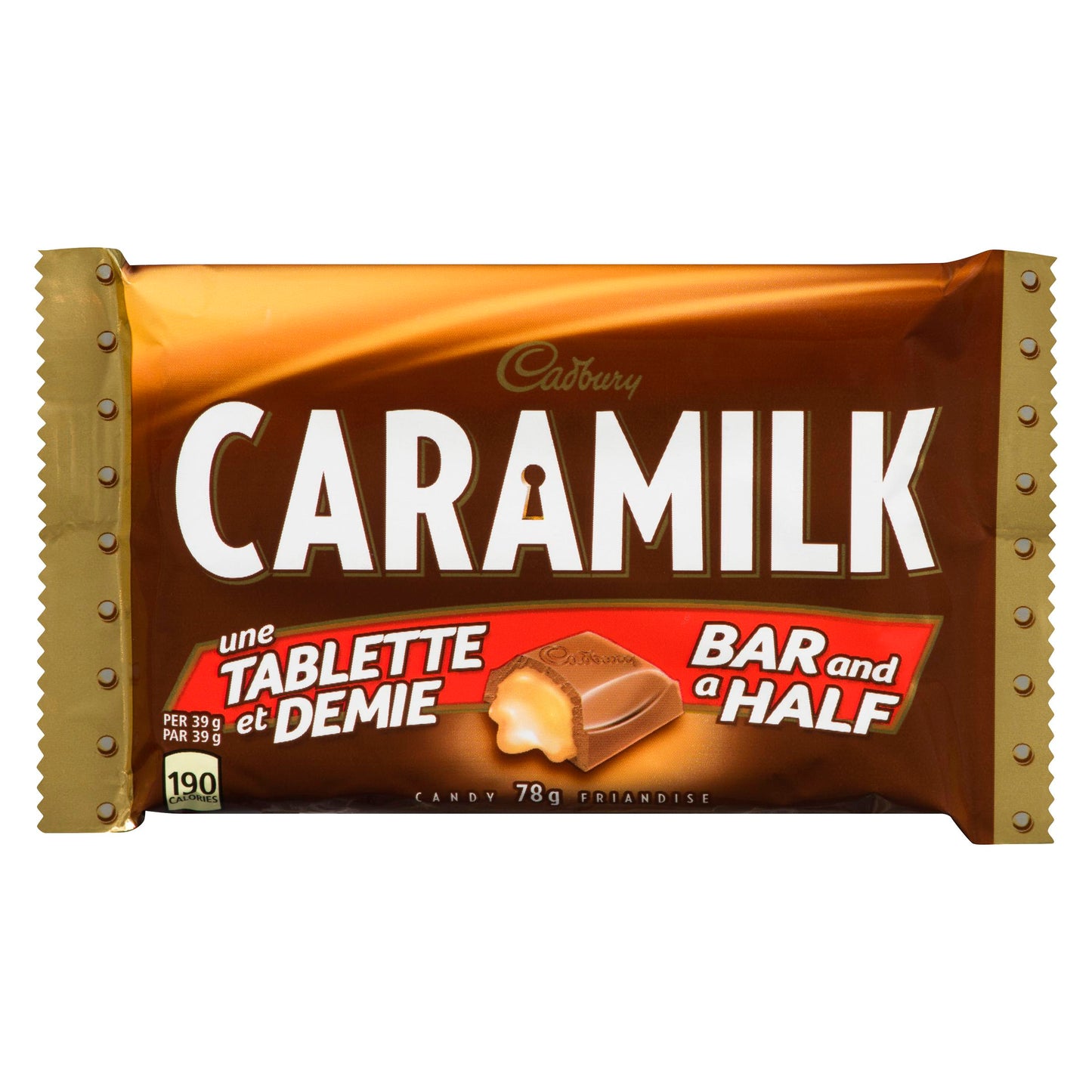 CADBURY - CARAMILK KING SIZE BARS 78GR