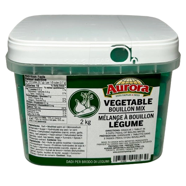 AURORA - BOUILLON VEGETABLE MIX 2KG