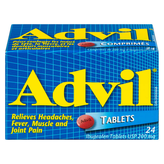ADVIL - TABLET PILL 24 PK
