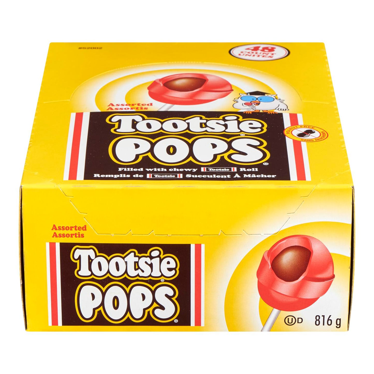 TOOTSIE ROLL - ASSORTED POPS 48EA