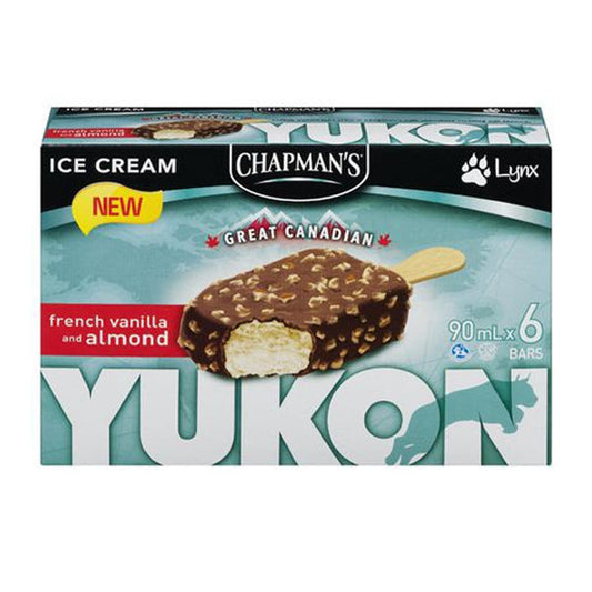 YUKON - FRENCH VANILLA ALMOND BAR 6x90 ML