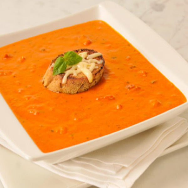 CAMPBELL - CAMPBELLS TOMATO ROASTED RED PEPPER BISQUE WITH GOUDA 4LBS