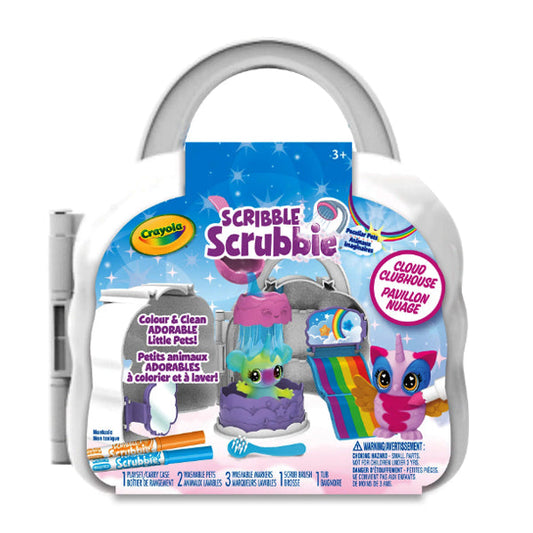 CRAYOLA - SCRIBBLE SCRUBBIE RAINBOW CLOUD 1EA