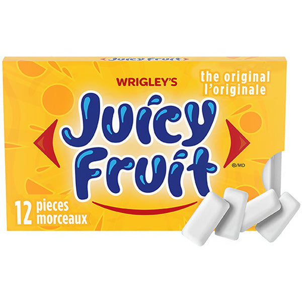 WRIGLEY - EXCEL JUICY FRUIT ORIGINAL 12EA