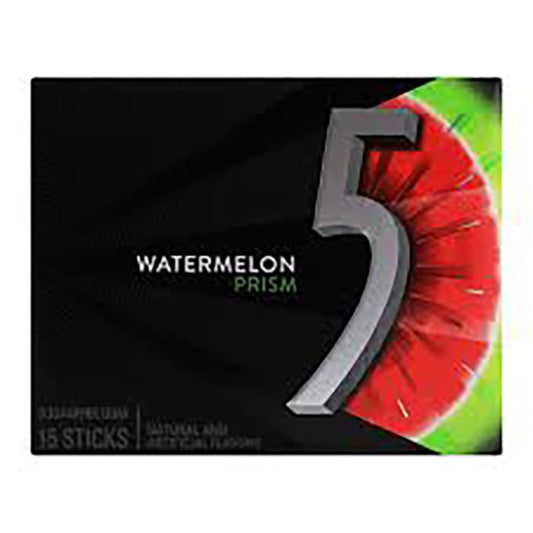 5 GUM - WRIGLEY PRISM WATERMELON 12x10 EA