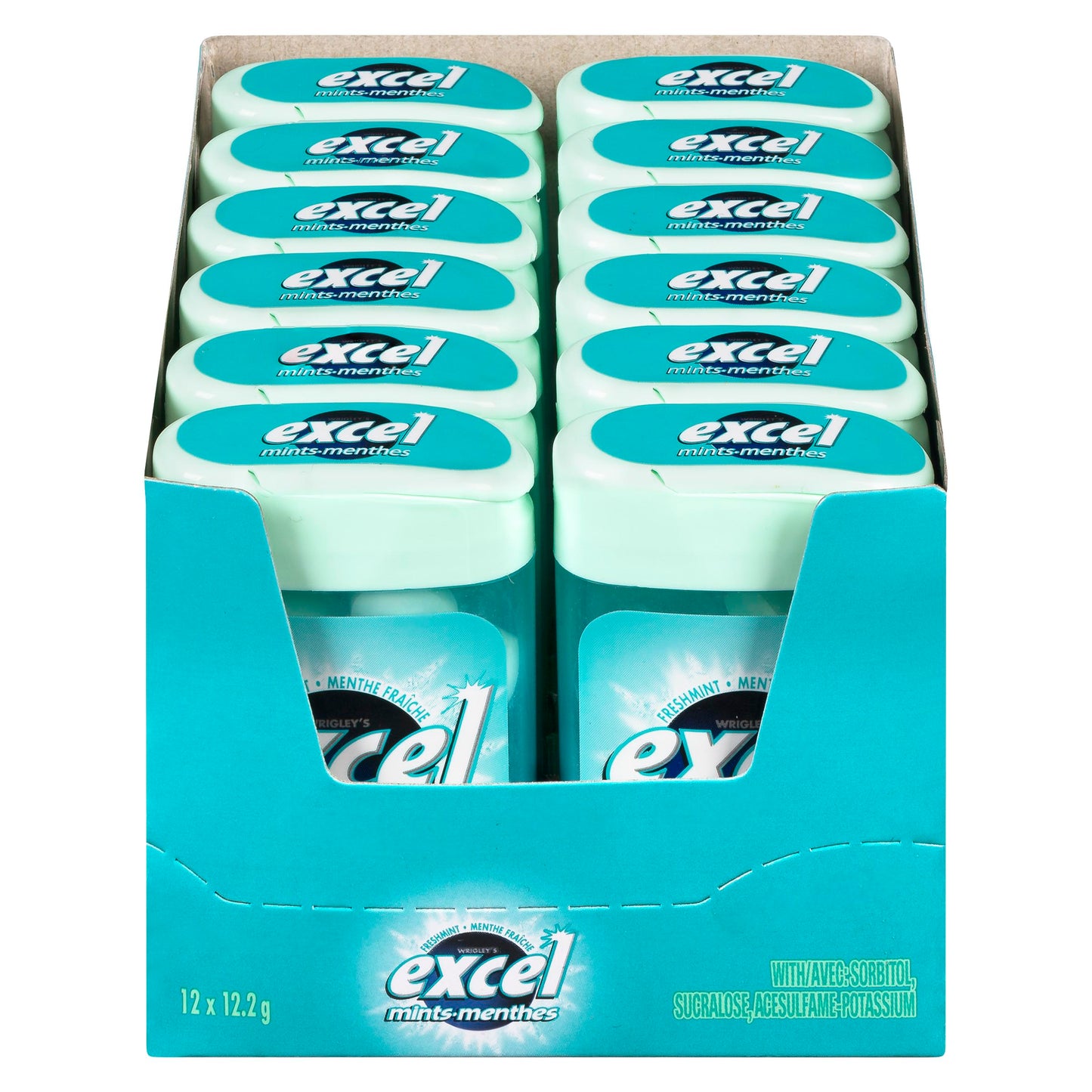 EXCEL GUM - MINTS FRESHMINT 12x12.2 GR