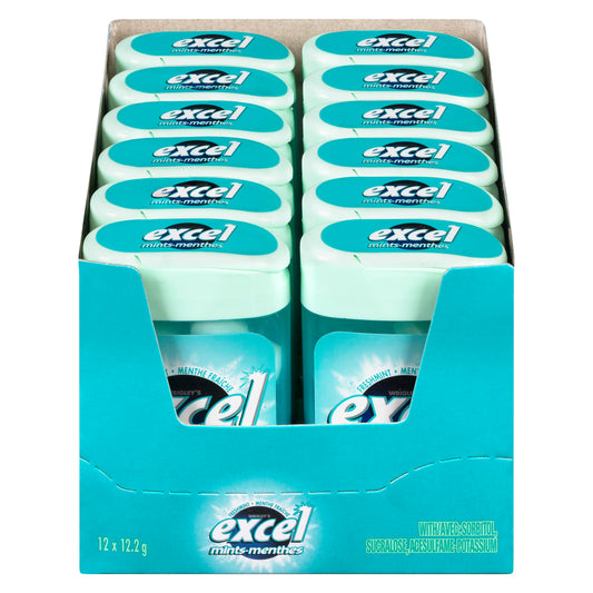 EXCEL GUM - MINTS FRESHMINT 12x12.2 GR