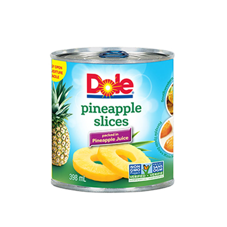 DOLE - SLICED PINEAPPLE 398ML