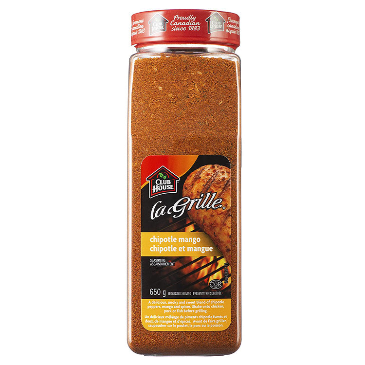 CLUB HOUSE - LA GRILLE CHIPOTLE MANGO SEASONING 650GR