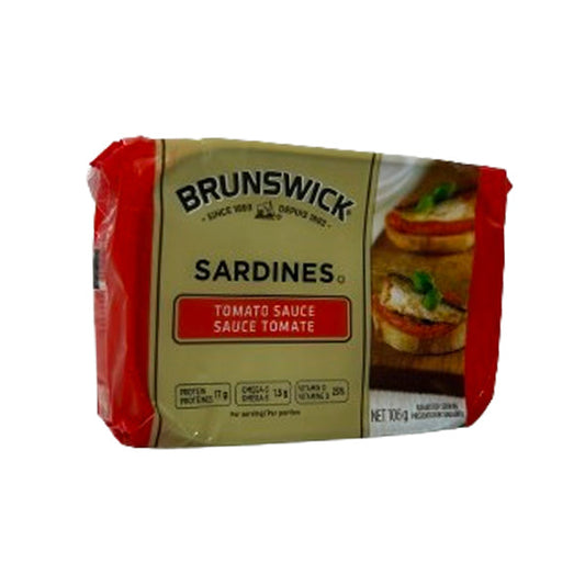 BRUNSWICK - SARDINES IN TOMATO SAUCE 100GR