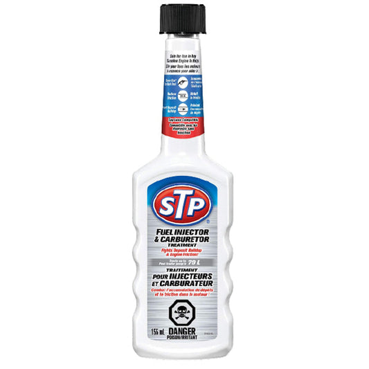 STP - FUEL INJECTOR AND CARBURETOR CLEANER 155ML