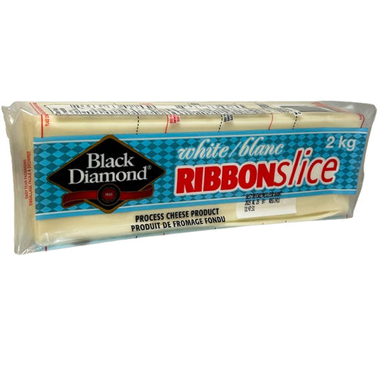 BLACK DIAMOND - BD RIBBON SLICE WHITE CHEDDAR 2KG