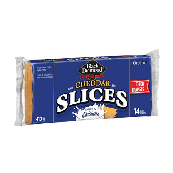 BLACK DIAMOND - CHEESE THICK SLICES 14 410GR