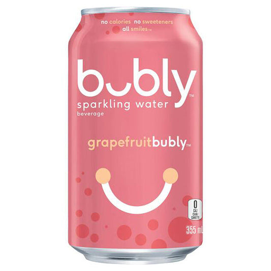 BUBLY - GRAPEFRUIT SPARKLING 12x355 ML