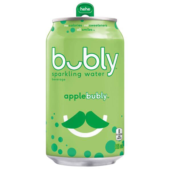 BUBLY - APPLE SPARKLING 12x355 ML
