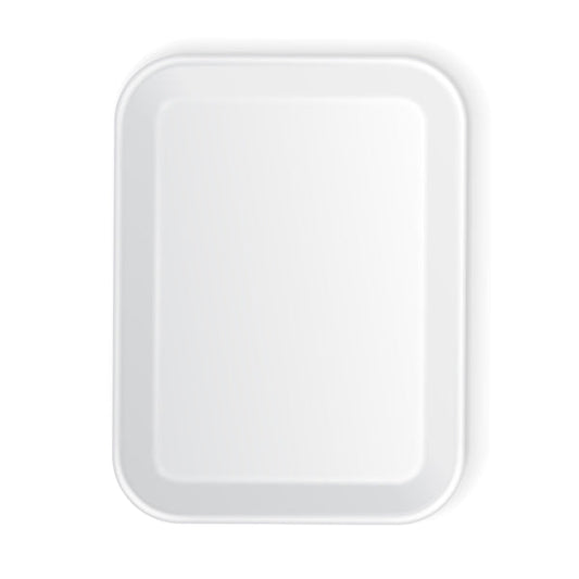 DYNE - A PAK WHITE 8D FOAM MEAT TRAY 400EA