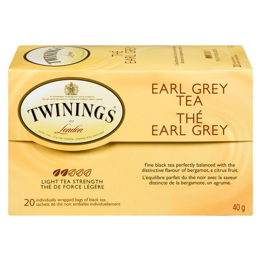TWININGS - EARL GRAY TEA 20EA