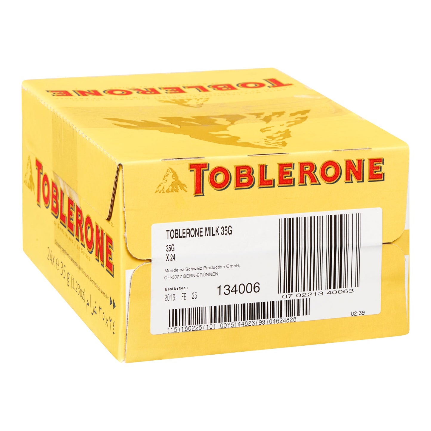 TOBLERONE - MILK 24x35GR