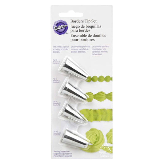 WILTON - TIP SET BORDERS  EFS 4EA