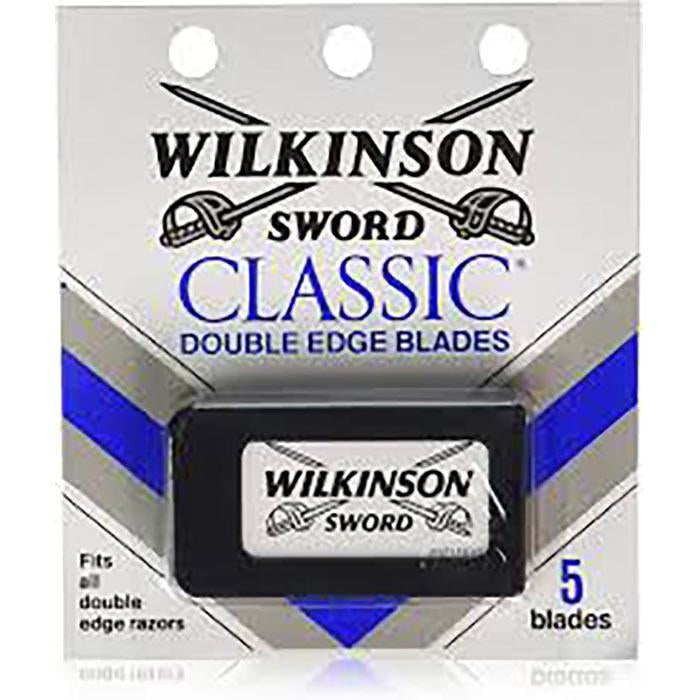 WILKINSON - 5PC SWORD CLASSIC DOUBLE EDGE BLADES EA